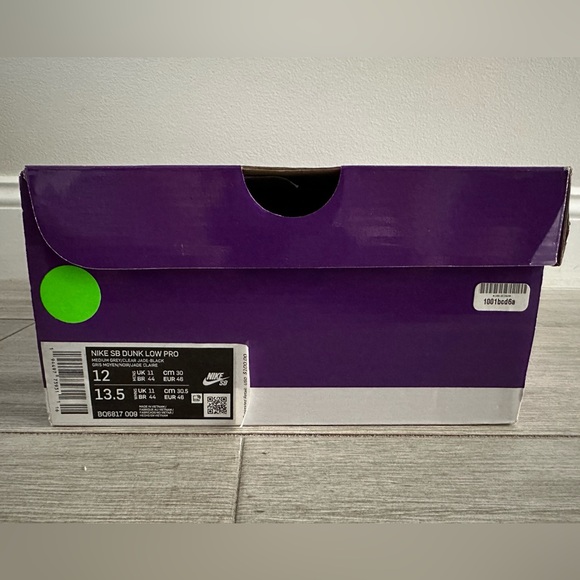 Nike SB Dunk Low Atmos Elephant BQ6817-009 Grey Black Black White Clear Jade 12 - Picture 12 of 12